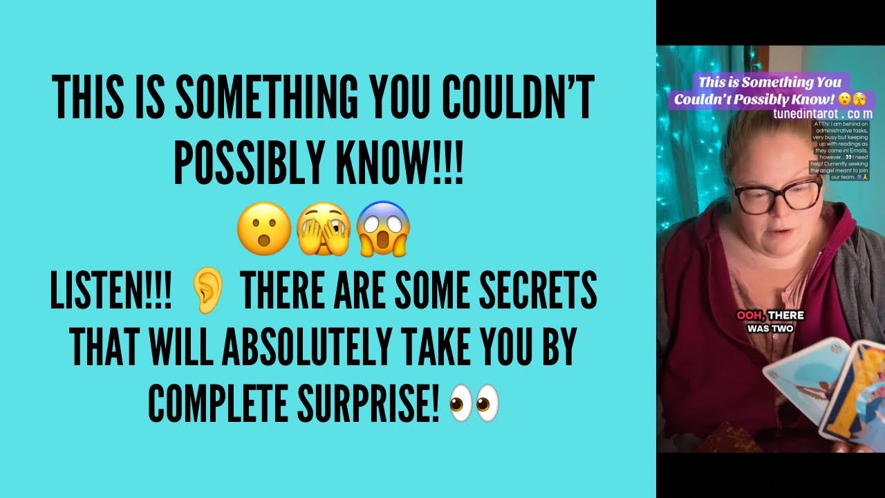 😮Послушайте!👂 Этого вы НЕ МОГЛИ бы знать!!! Есть некоторые секреты, которые…🤫! 👀