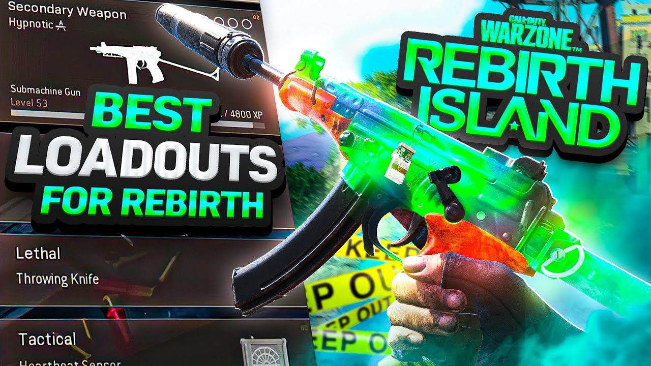 Rebirth Island BEST LOADOUTS after SEASON 5 UPDATE🔥! (Cold War Warzone)
