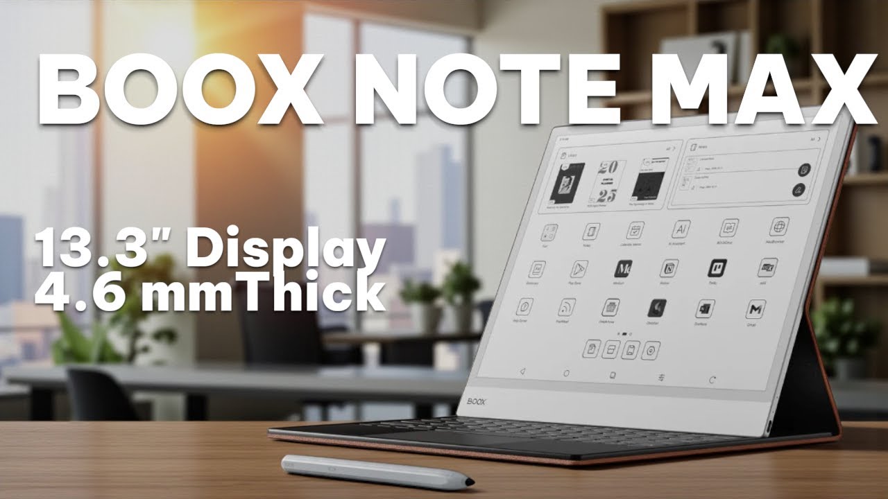 Лучший ли это цифровой блокнот? BOOX Note Max