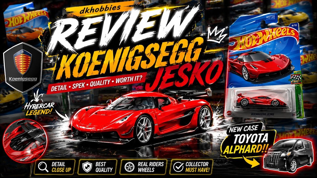 Review semua koleksi Koenigsegg Jesko gua!! mobil paling cakep dan yang paling available yaa 