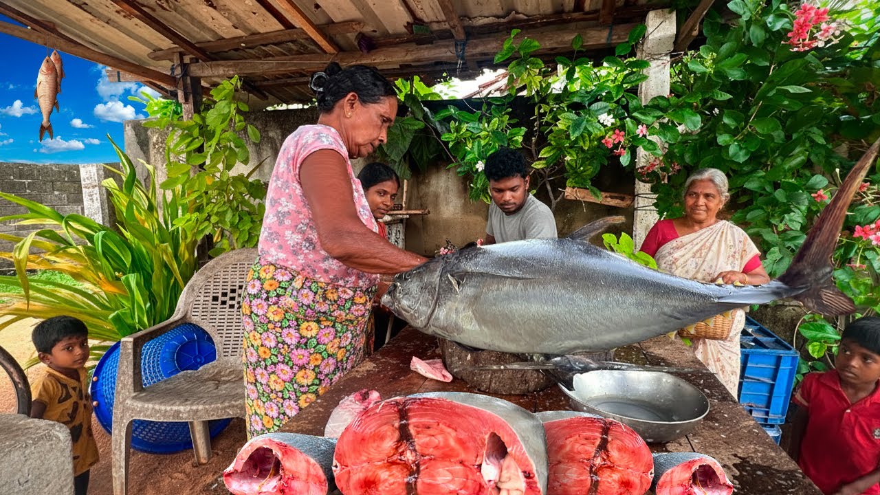 Wow! Sri Lanka’s Village Fish Market One Elderly Woman Sustaining Generations