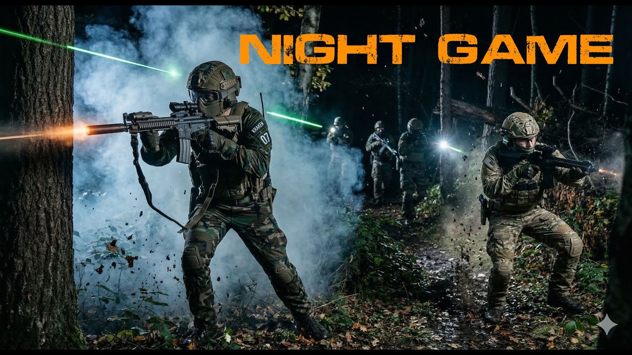 Going Dark Airsoft Night Game