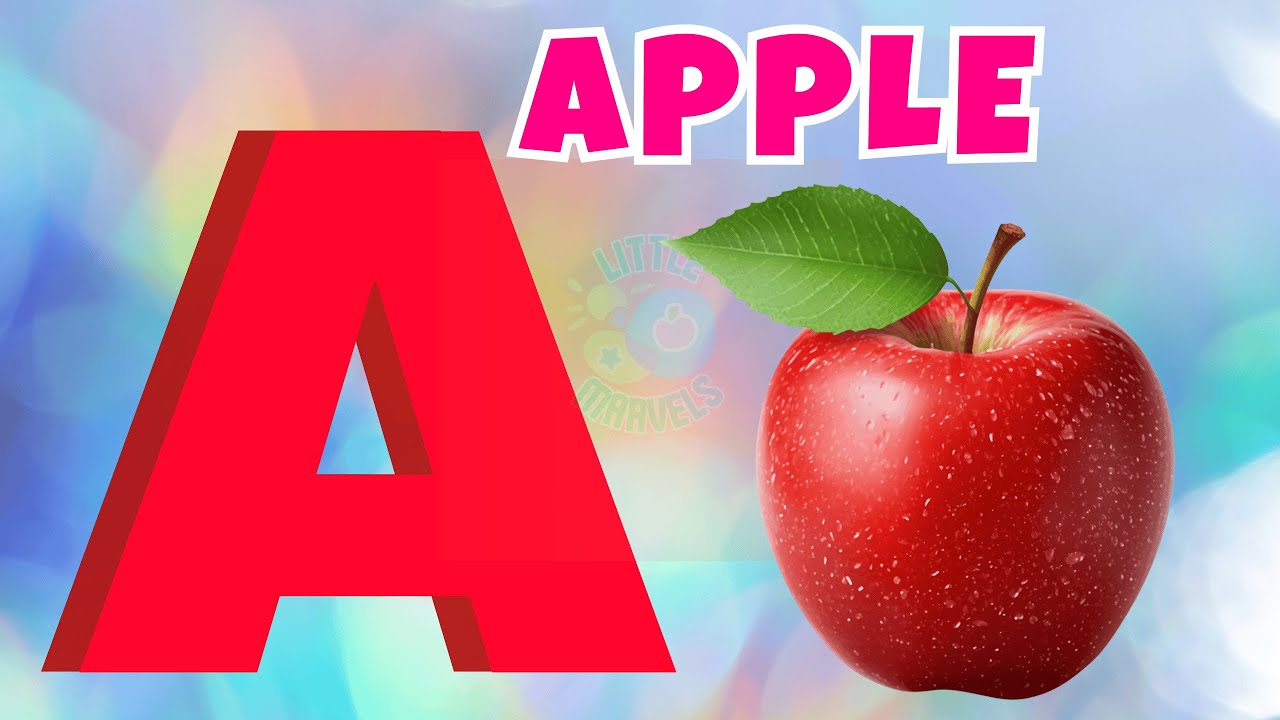 A to Z Phonics Sounds for 3 year old Kids | Learning is fun with Colorful Cartoon Nursery Rhymes