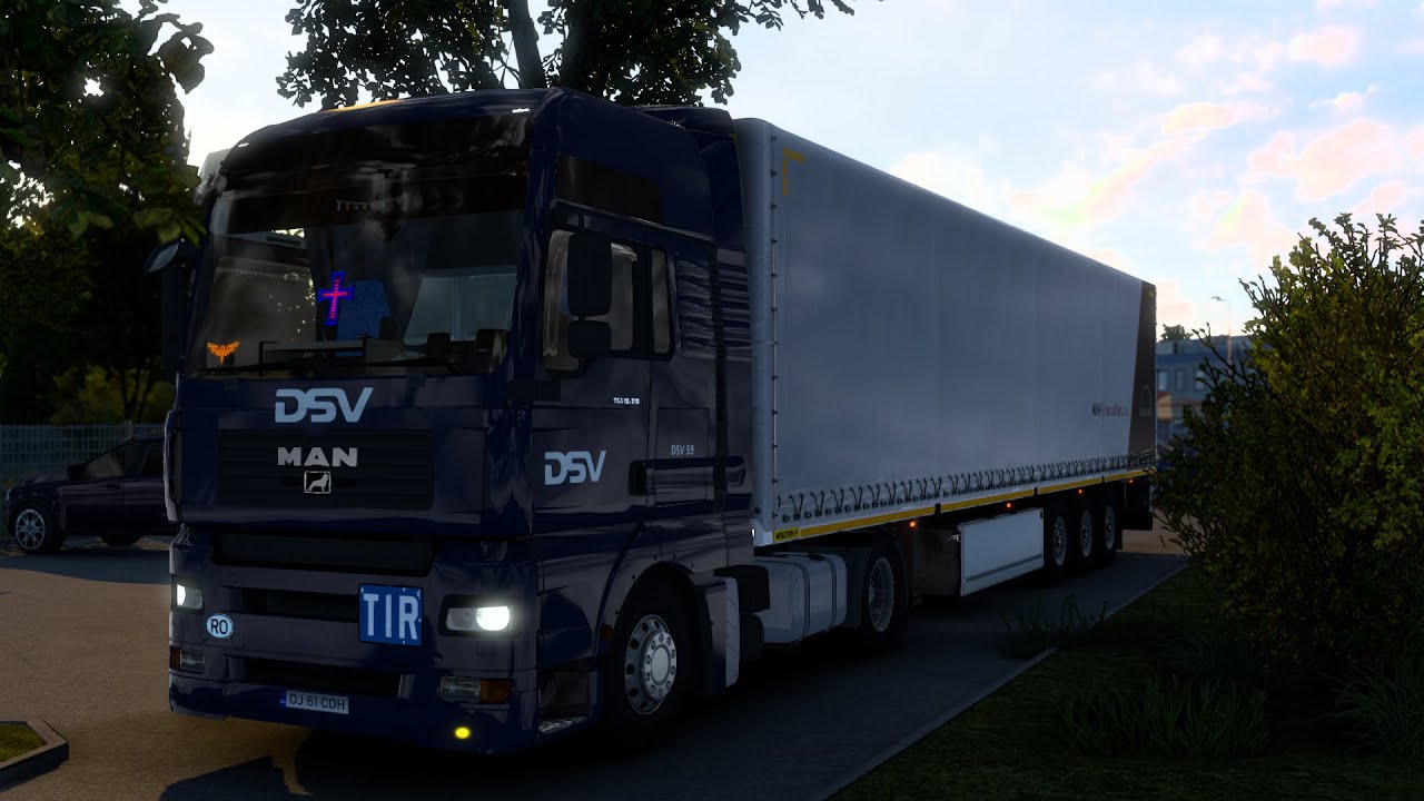 Euro Truck Simulator 2 1.45 | Man TGA by MADster | Craiova🇷🇴-Hunedoara🇷🇴