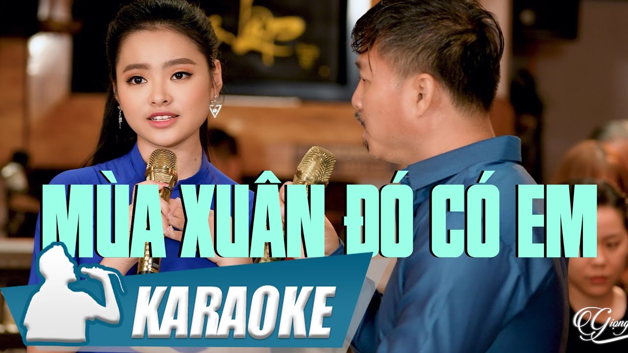 Mùa Xuân Đó Có Em Karaoke Song Ca THIẾU GIỌNG NAM | Karaoke beat chuẩn Giọng Ca Để Đời