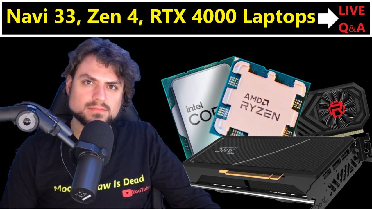Navi 33 in 2023, Zen 4 Shipping NOW, Nvidia RTX 4000 Laptops, Global Uncertainty | July Loose Ends