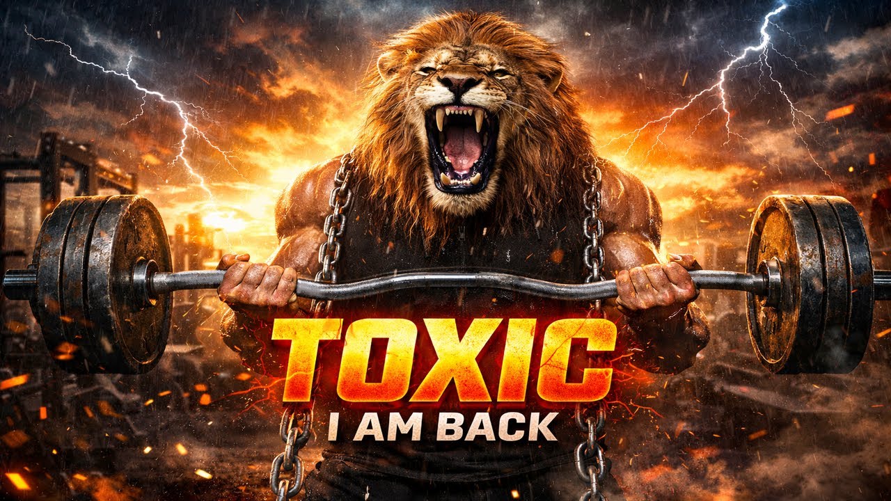 ⚠️ WARNING | TOXIC GYM MOTIVATION 🦁🔥 | UNSTOPPABLE BEAST MODE | ORIGINAL ANTHEM #toxicsong #gymlife