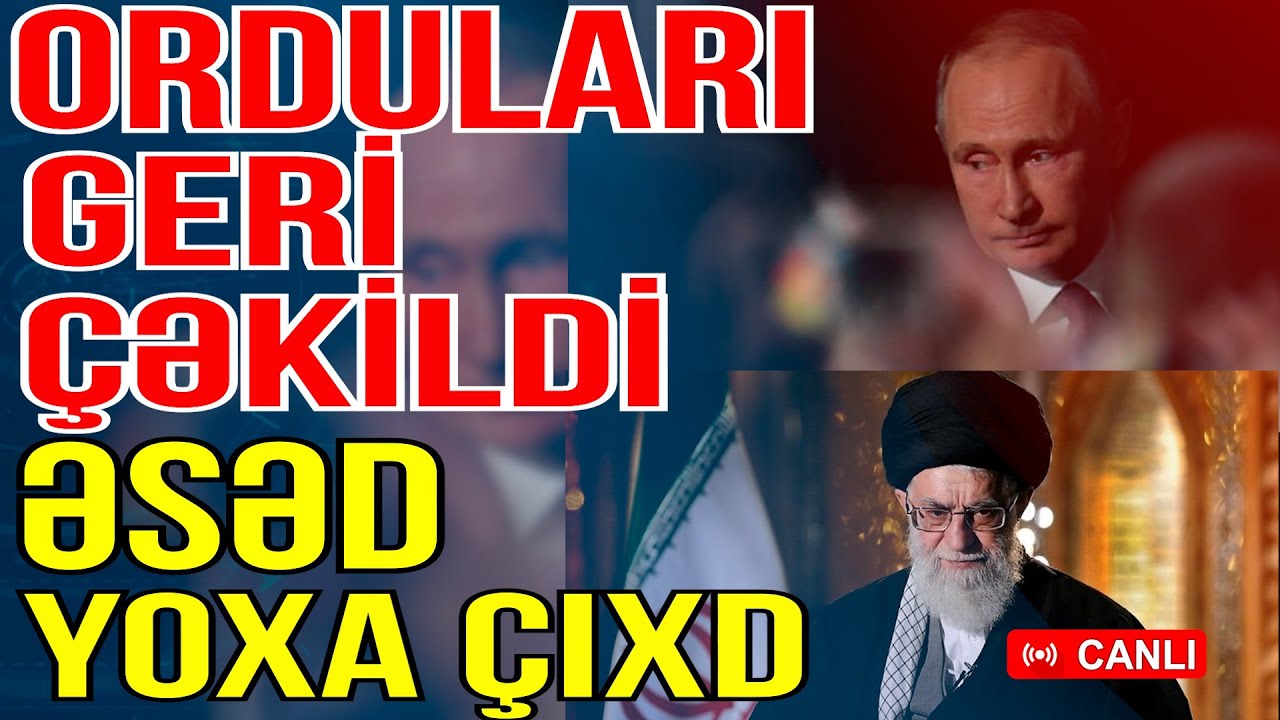 İranla Rusiya geri çəkildi-Əsəd yoxa çıxdı - Xəbəriniz Var? - Media Turk TV