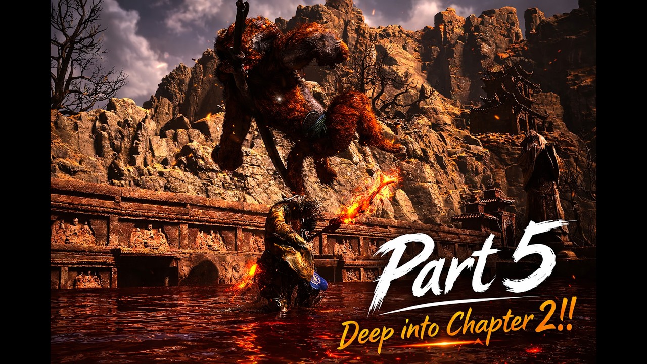 Part 5 of my Black Myth: Wukong HDR playthrough continues the journey deeper into Chapter 2.
