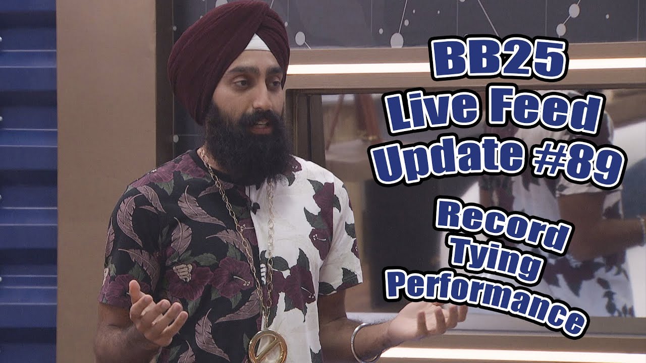 BB25 Live Feed Update #89 October 29th - Record Tying Performance