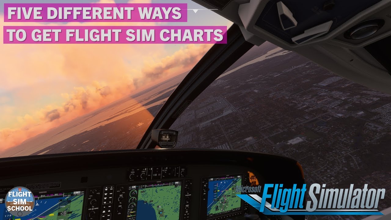 Charts for Microsoft Flight Simulator