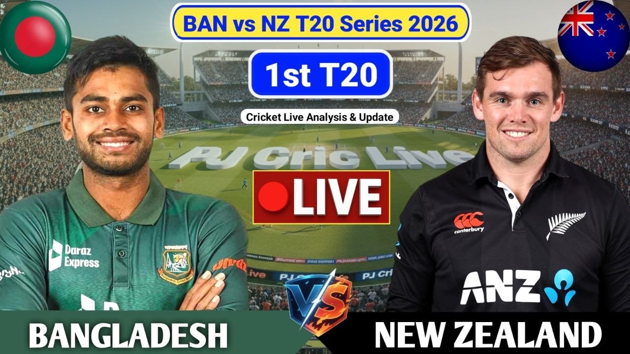 Bangladesh Vs New Zealand 2nd T20 Match | Live Score Analysis & Discussion | BAN vs NZ Live