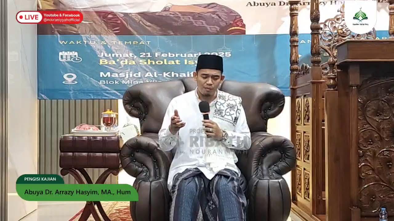 Peringatan Isra' Mi'raj Nabi Muhammad SAW | Abuya Dr. Arrazy Hasyim, MA.Hum