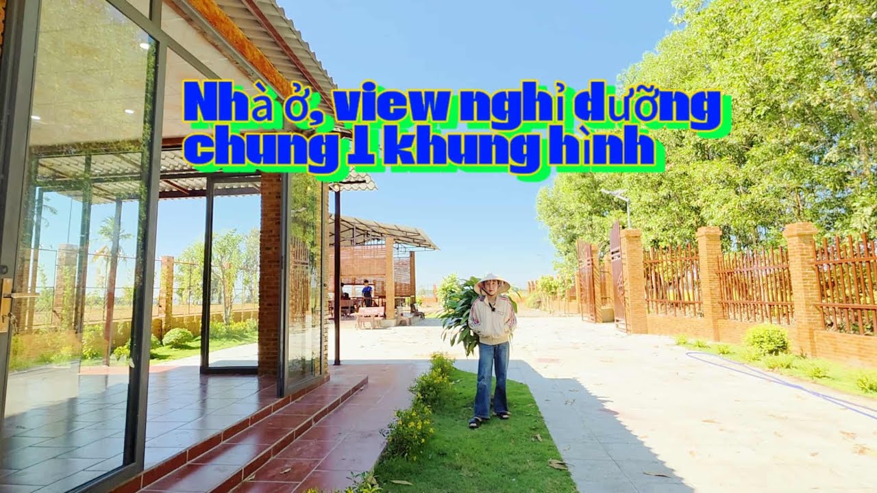 Nhà trệt giá rẻ, view nghỉ dưỡng mộng mơ