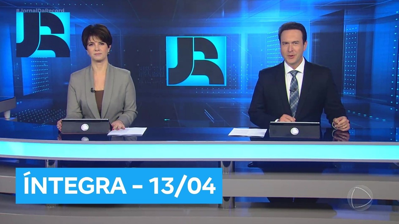 Assista &agrave; &iacute;ntegra do Jornal da Record | 13/04/2026