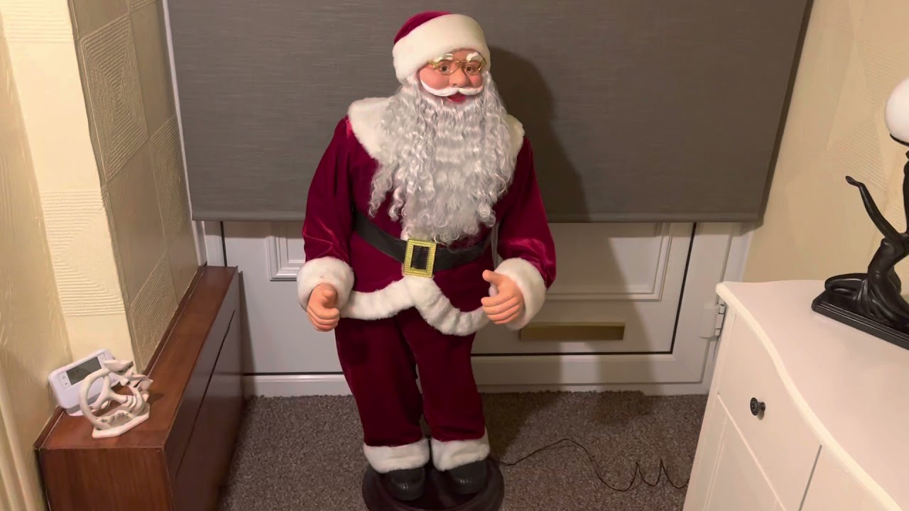 Large Singing Dancing Santa