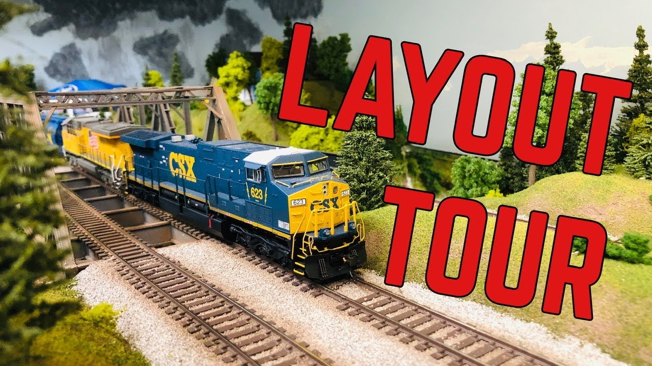 CSX HO Layout Tour - Spring 2020