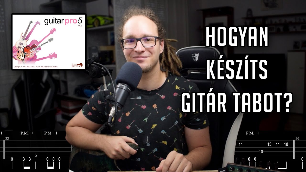 Hogyan készíts gitár tabot? || Guitar Pro bemutató