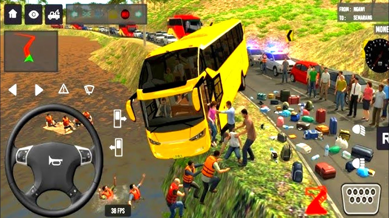 🤣Bus Accident😰Rescue💥Mission😱 Bus Simulator Ultimate Gameplay