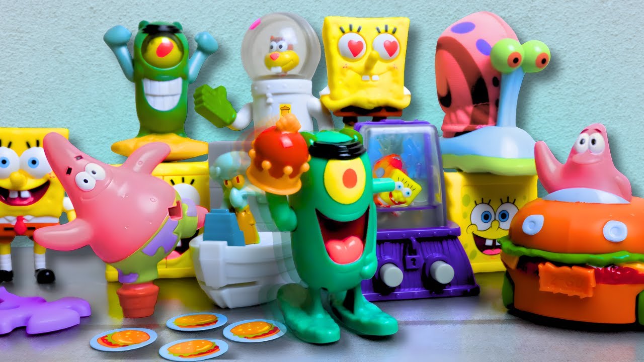 Unboxing the BEST SpongeBob Movie Fast Food Toys