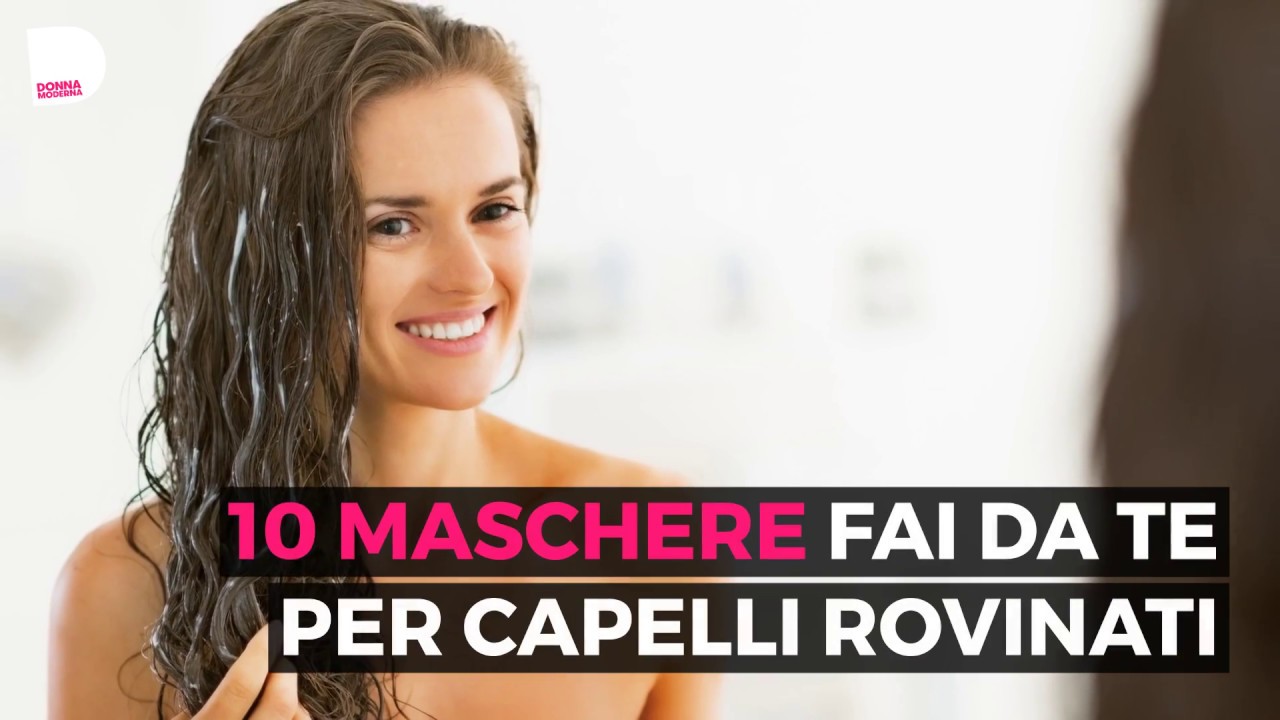 10 maschere per capelli fai da te