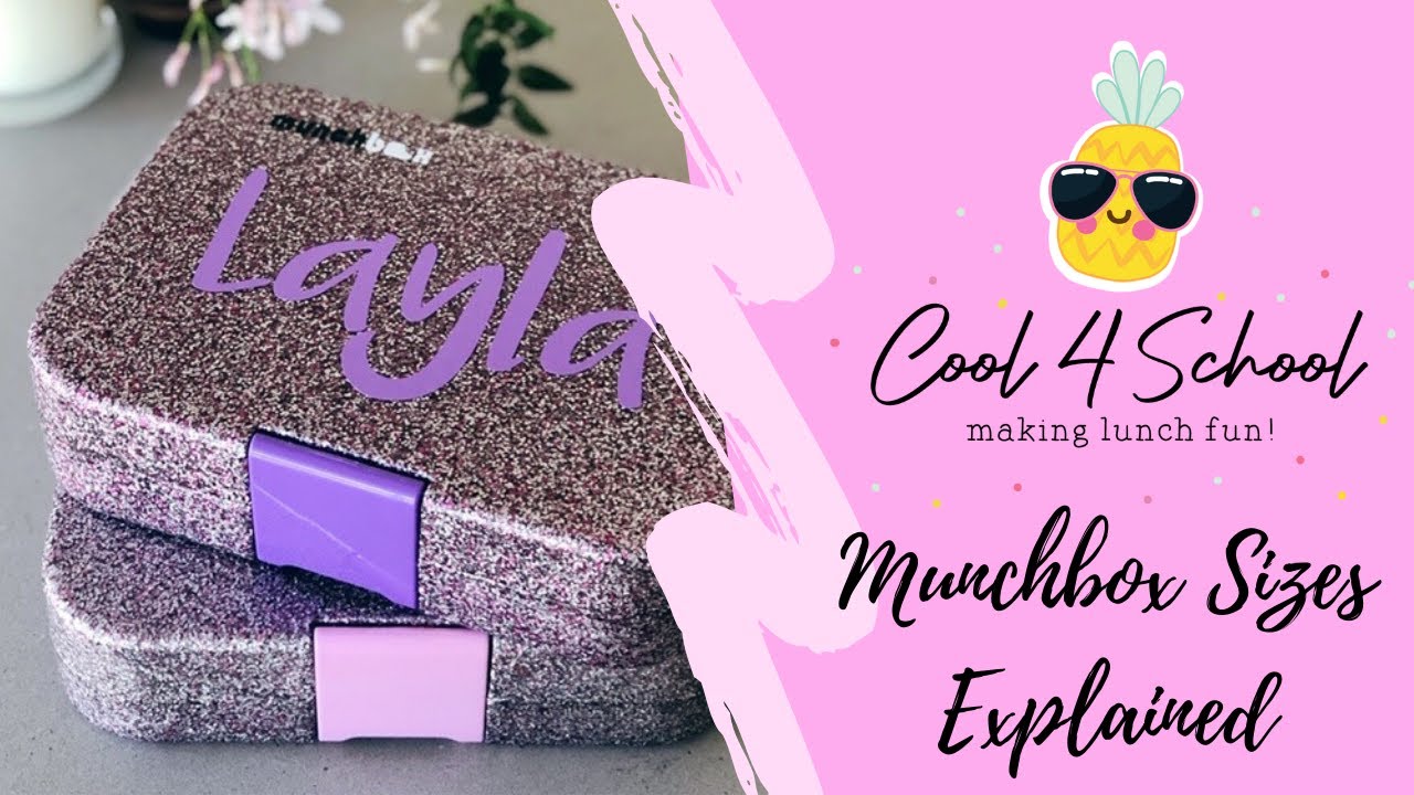 Munchbox Bento Lunchbox Names and Numbers EXPLAINED!