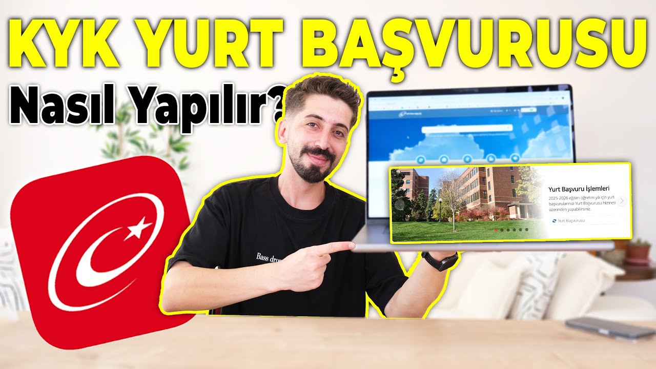 KYK Yurt Başvurusu Nasıl Yapılır 2025 Güncel | GSB Yurt Başvurusu!