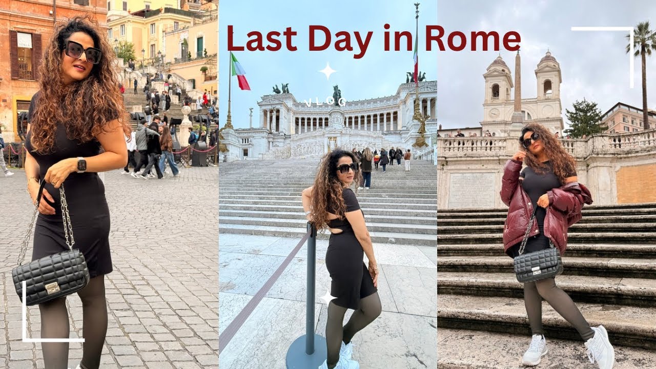 Shopping for Italian leather handbag | Last day in Rome & checked off my wishlist