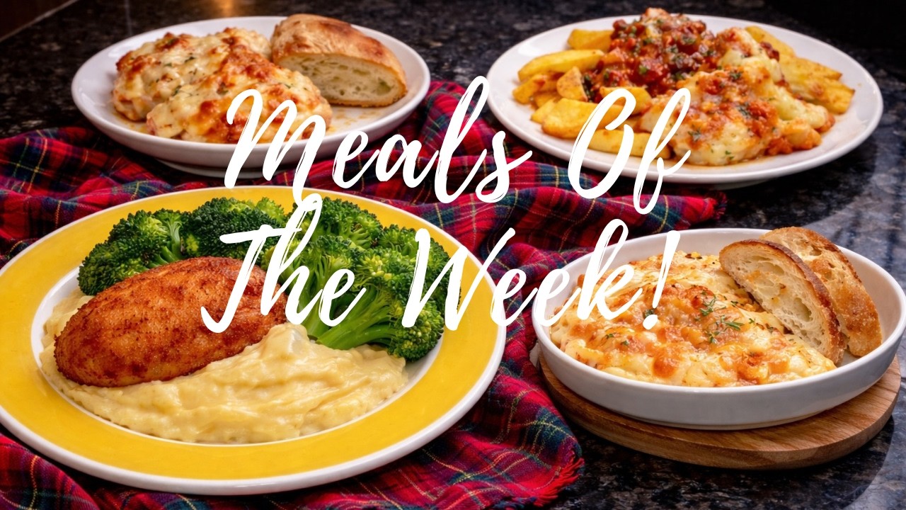 Meals Of The Week Scotland |UK Family dinners | 12th-18th of December  :)