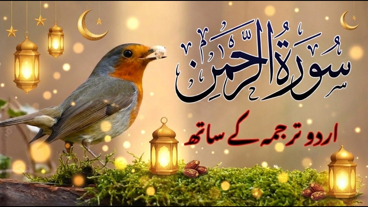 Surah Rahman With Urdu Translation By Qari Abdul Basit I Urdu And Hindi Tarjuma | 03