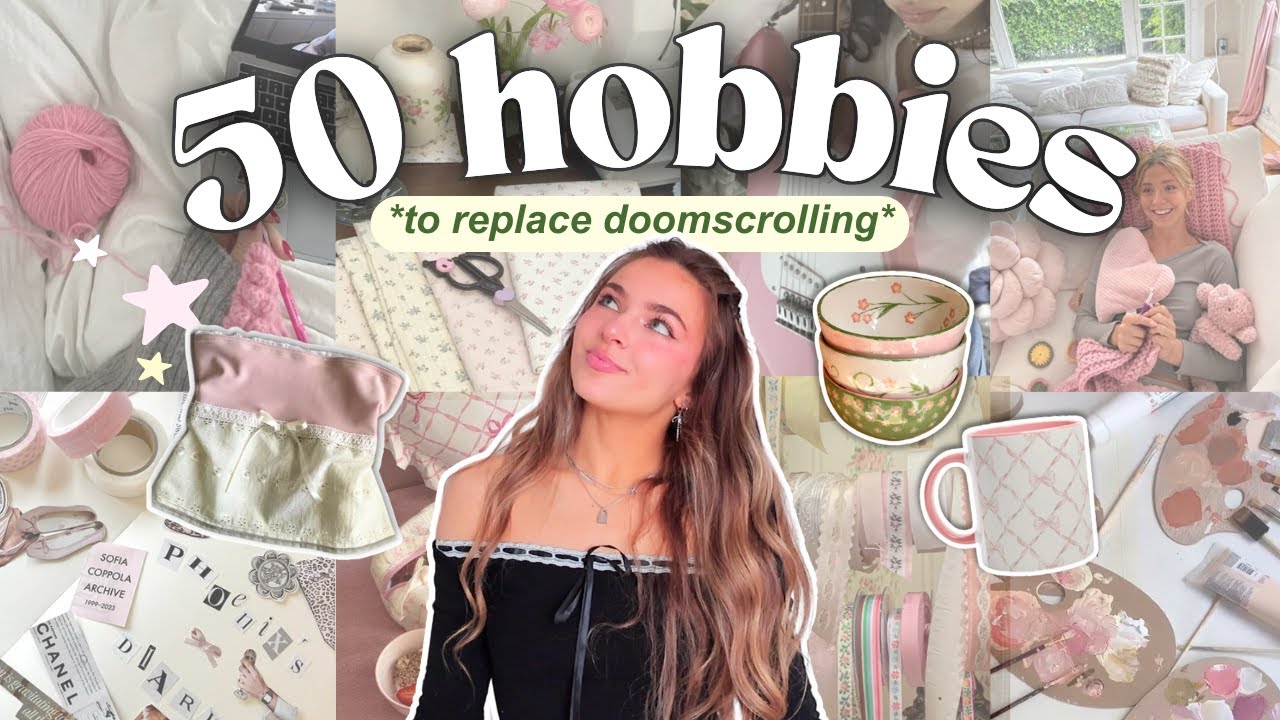 LIFE-CHANGING HOBBIES TO GET INTO IN 2025 ✨creative, fun, & productive