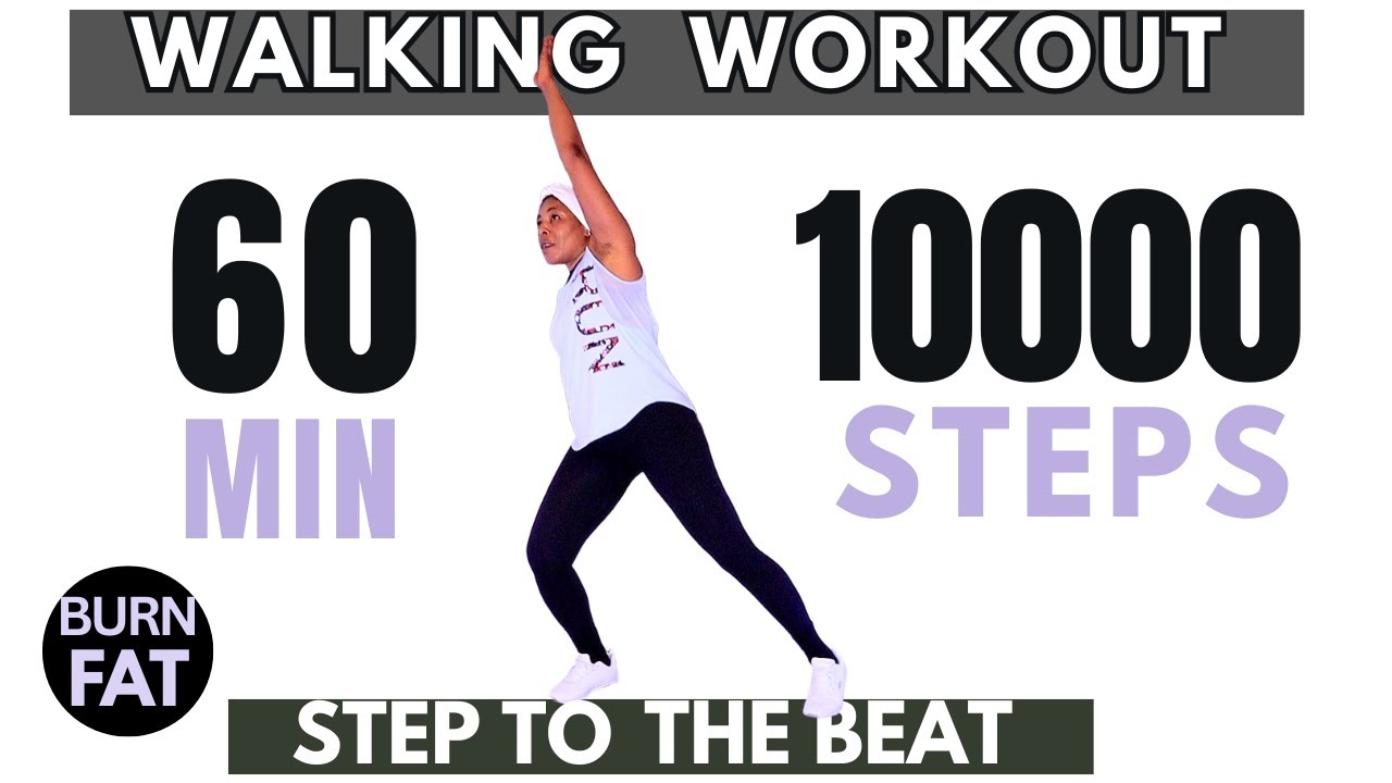 10000 Steps Indoor Walking Workout 60 min Dance Workout! Zumba Dance Workout BURN FAT