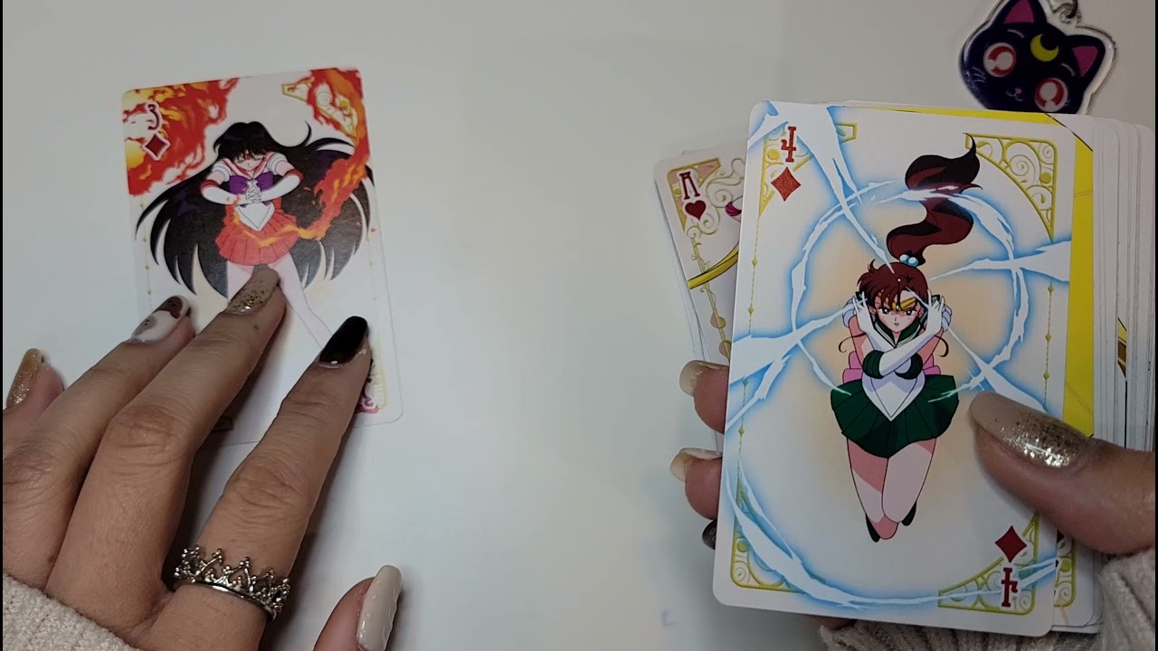 [ASMR] 🌟🌟Unboxing Sailormoon Playing Card 💫💫⭐️