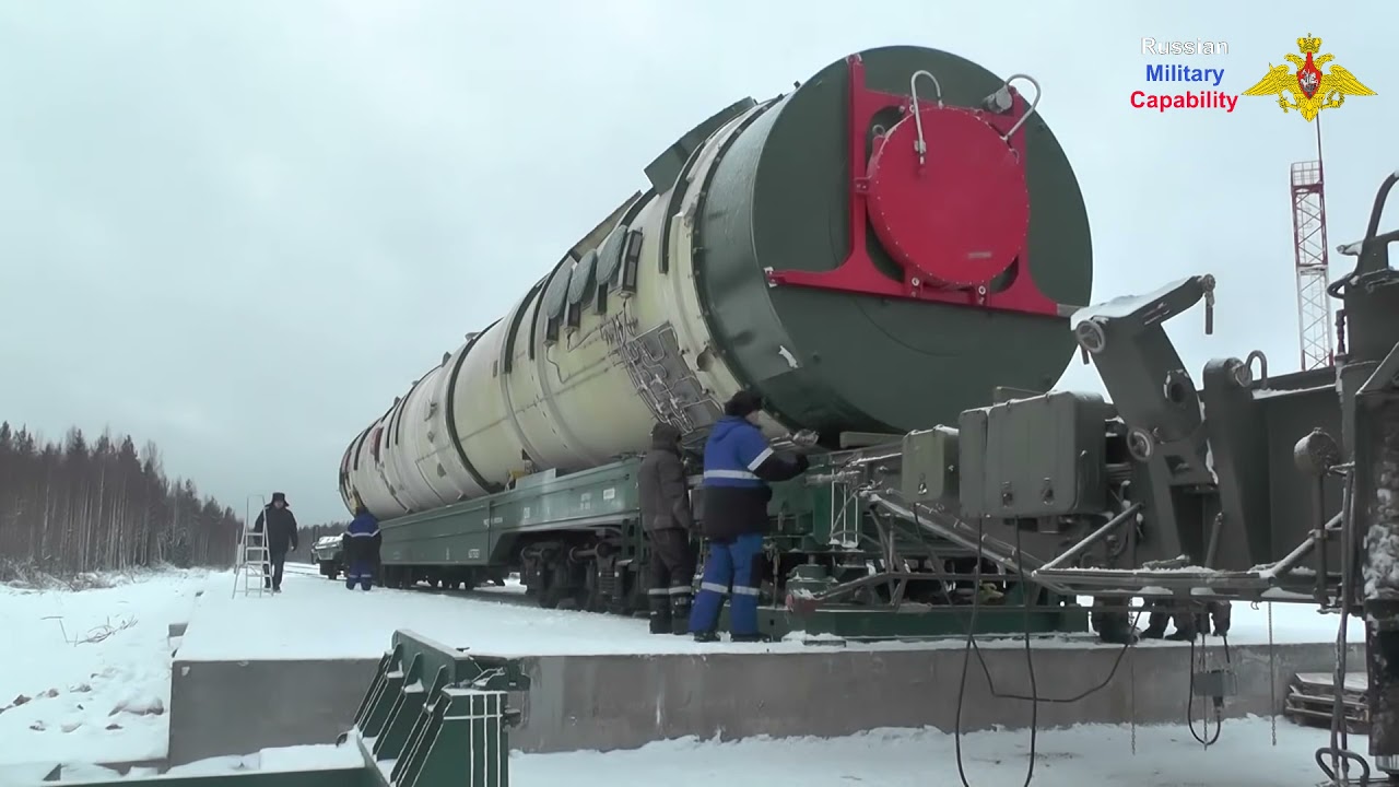 New Russian Heavy Intercontinental Ballistic Missile RS-28 Sarmat (SATAN 2)