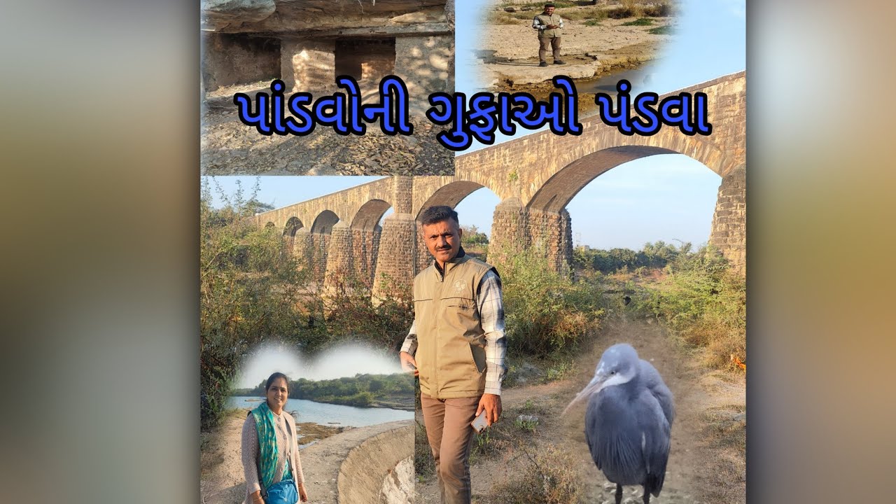 પાંડવોની ગુફાઓ પંડવા #family vlogs #viral vlogs#village life