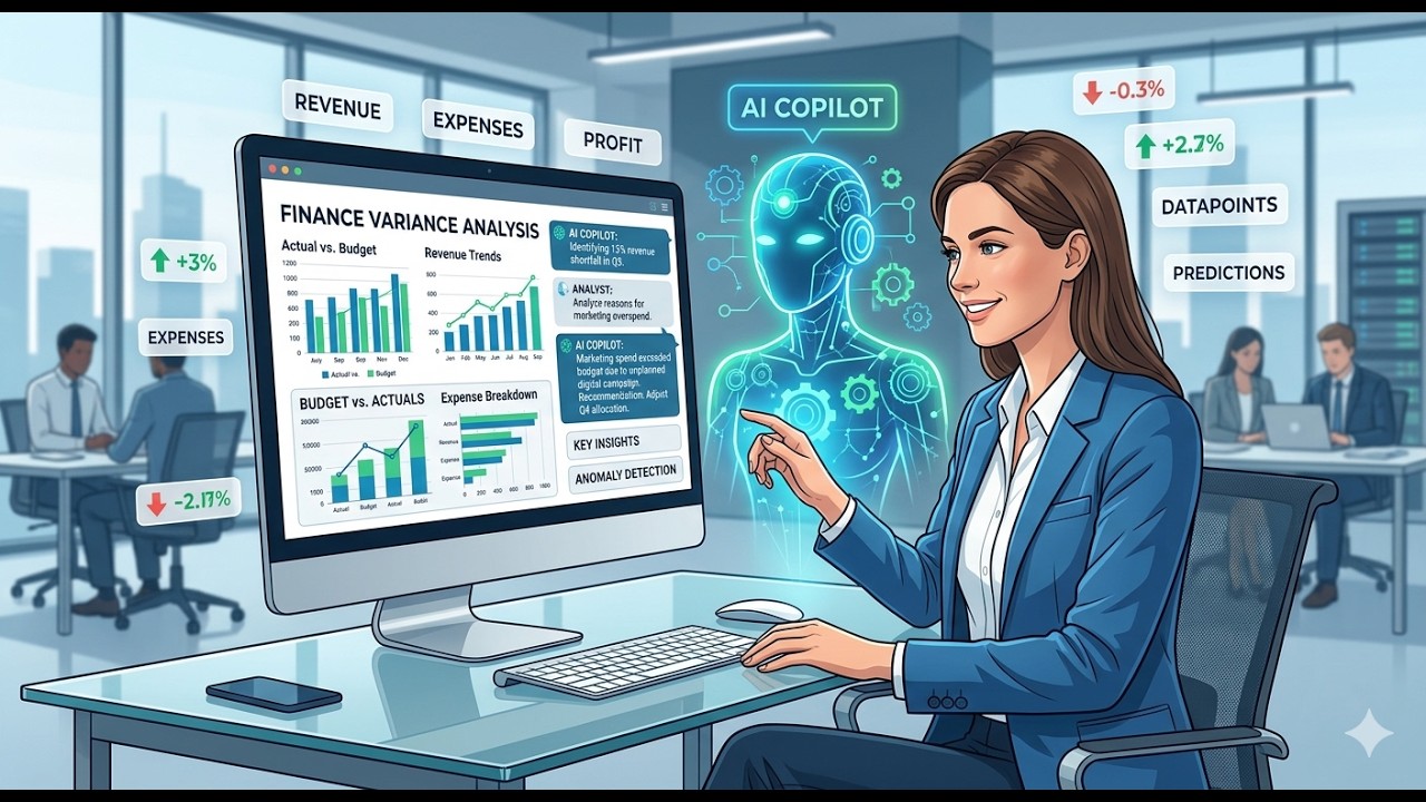 Transforming Month End Variance Reporting with AI Technology