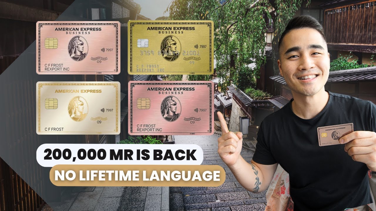 Предложение по карте AMEX Business Gold на 200 000 снова действует | Никаких пожизненных языковых...