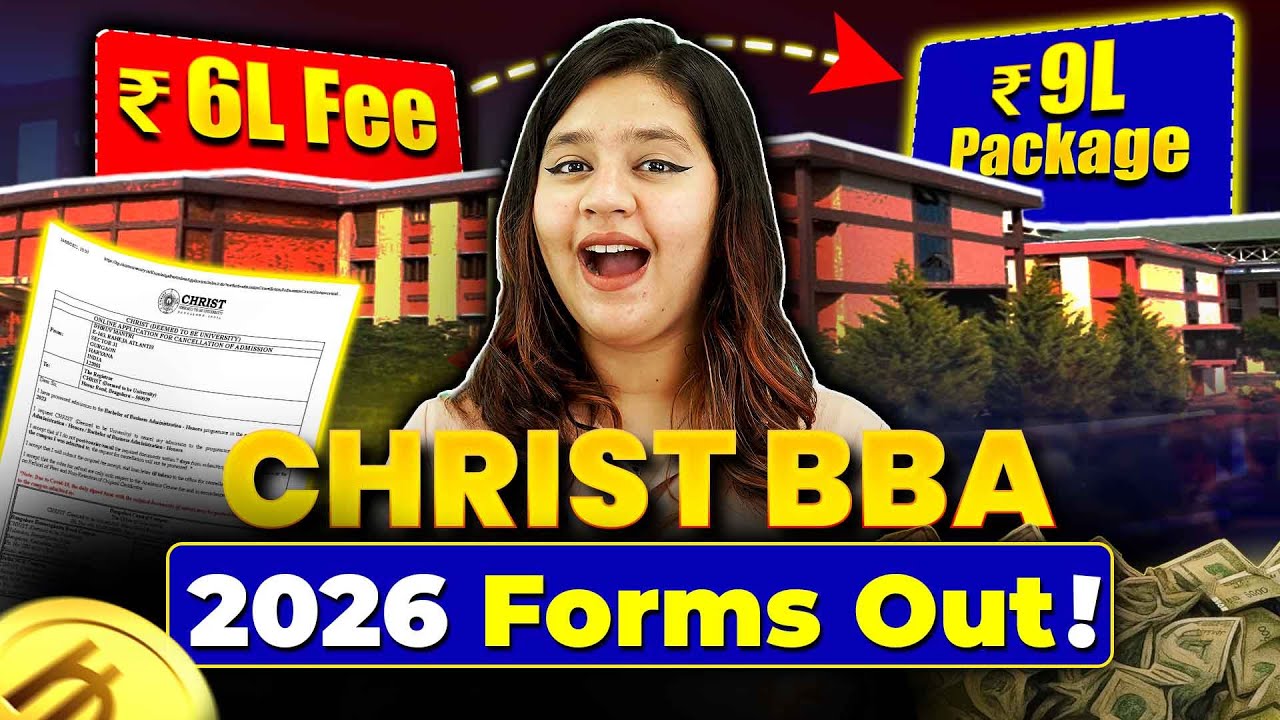 Don&rsquo;t Apply to Christ University Before Watching This! BBA 2026 Forms Out!🗓️#BBA #ChristUniversity