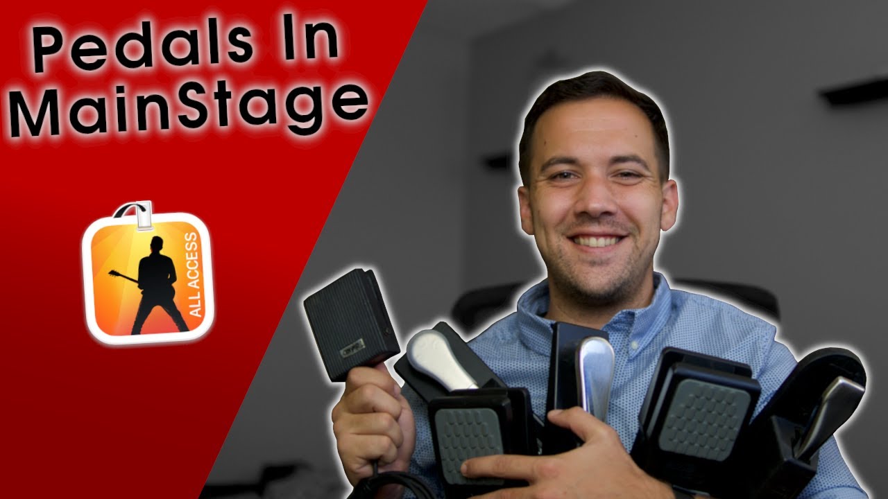 Как настроить педали в MainStage