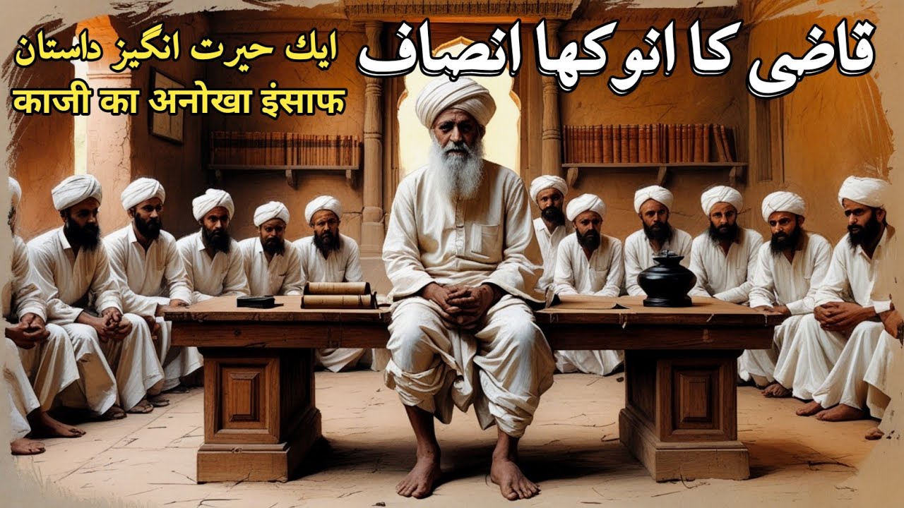 Qazi Ka Anokha insaf | amazing story | Sabaq Aamoz Dastan