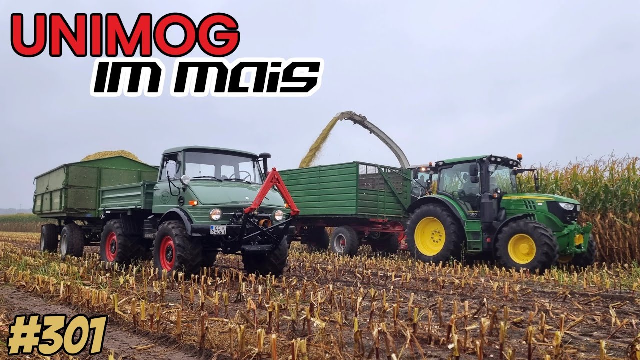 Mein UNIMOG 406 im MAIS 🤯 - Dreckig aber Geil || #vlog 301 Steelstyler - FUN in 4K