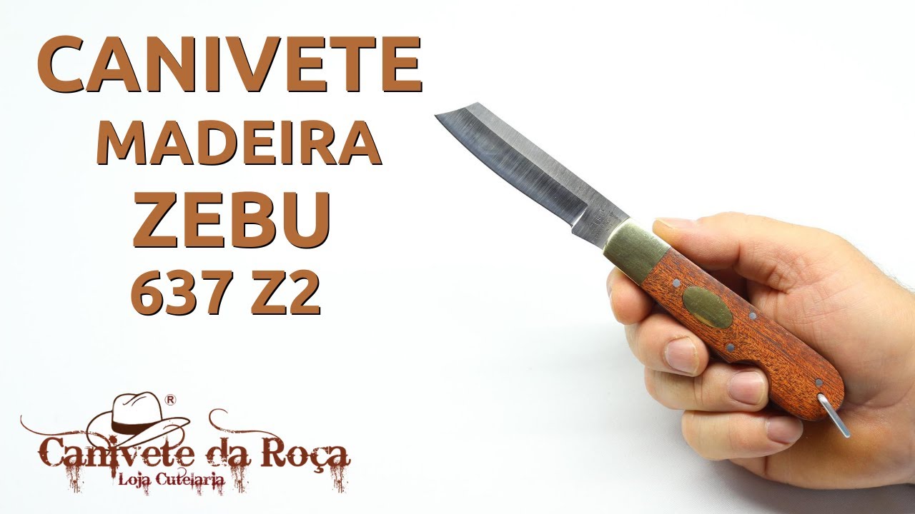 CANIVETE ZEBU MADEIRA 637 Z2