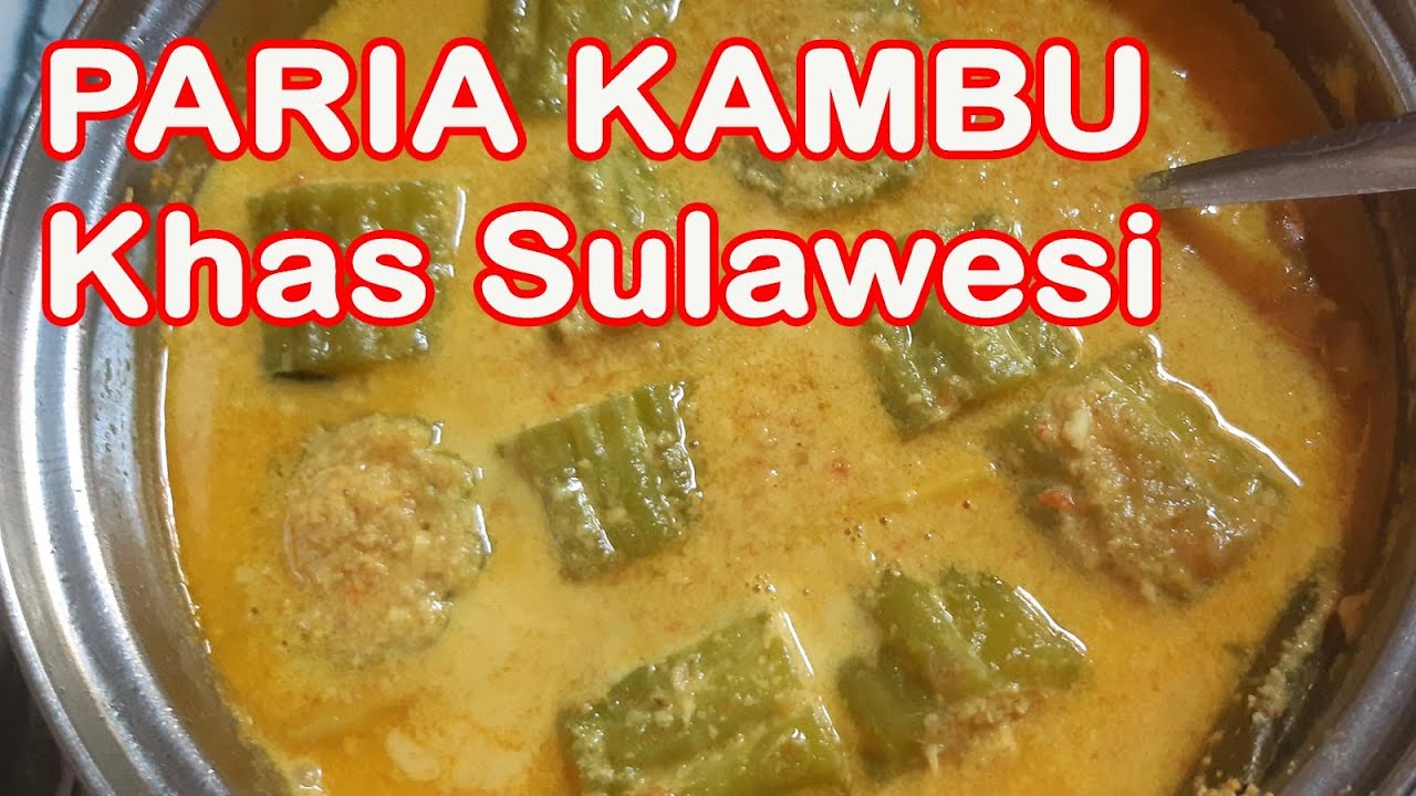 Paria Kambu Khas Sulawesi Selatan
