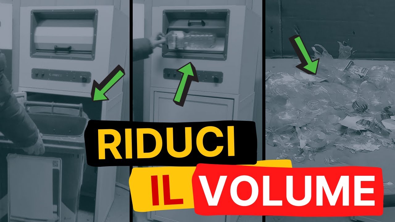 Compattatore per Bottiglie di Plastica: La soluzione EFFICACE per la tua Casa e la tua Attivit&agrave;