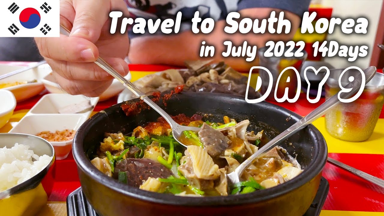 KR DAY9  済州島Day 4　ロケ地の五日市・カフェといろいろ　【韓国縦断】14日間の旅行記