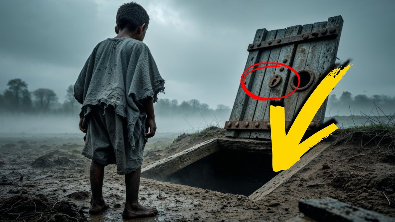 THE ORPHAN BOY FOUND A DOOR IN THE DESERT GROUND — AND HE HAD THE KEY IN HIS POCKET...