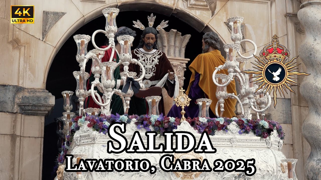 [4K] Salida Lavatorio Cabra 2025- Silencio Blanco y La Misericordia del Padre - Coronación Campillos