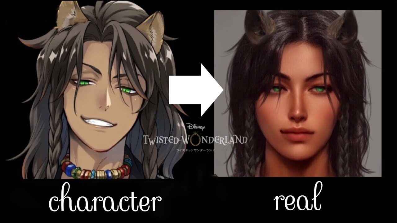 ツイステッドワンダーランドのキャラクターをAIで実写化してみた【ツイステ】