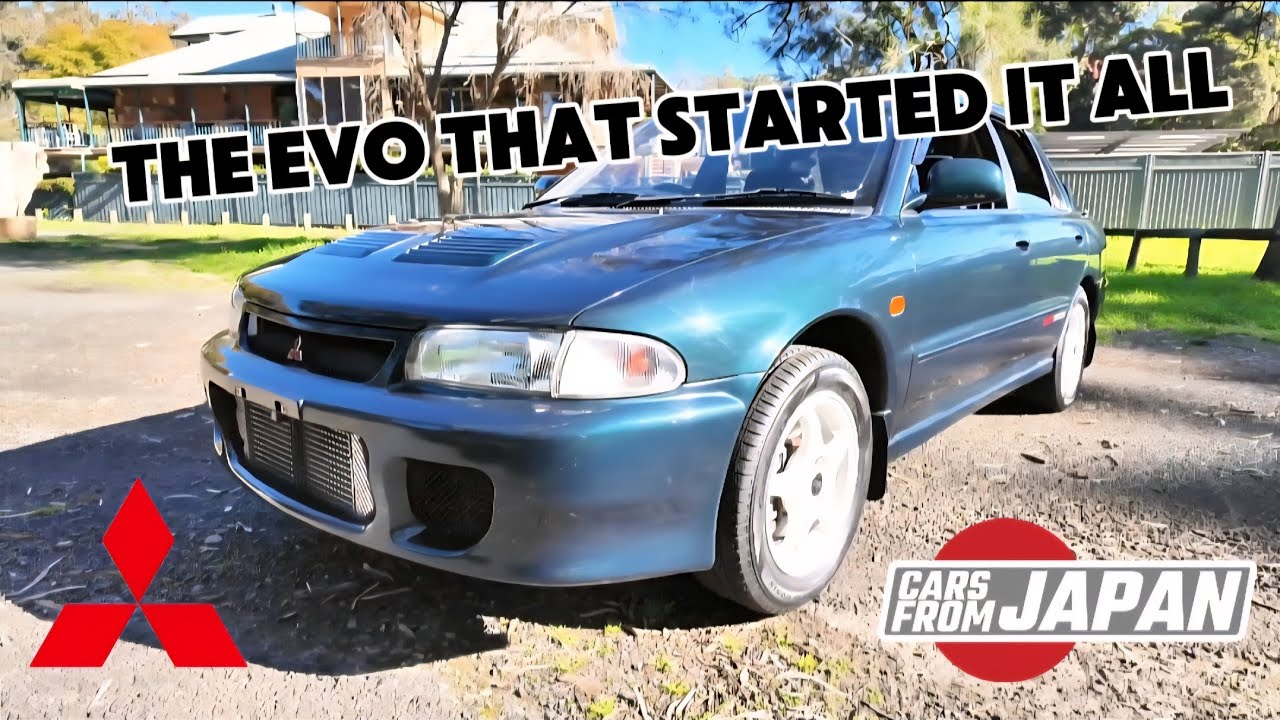 MITSUBISHI LANCER GSR EVOLUTION – The JDM Legend That Started It ALL! @carsfromjapan888 