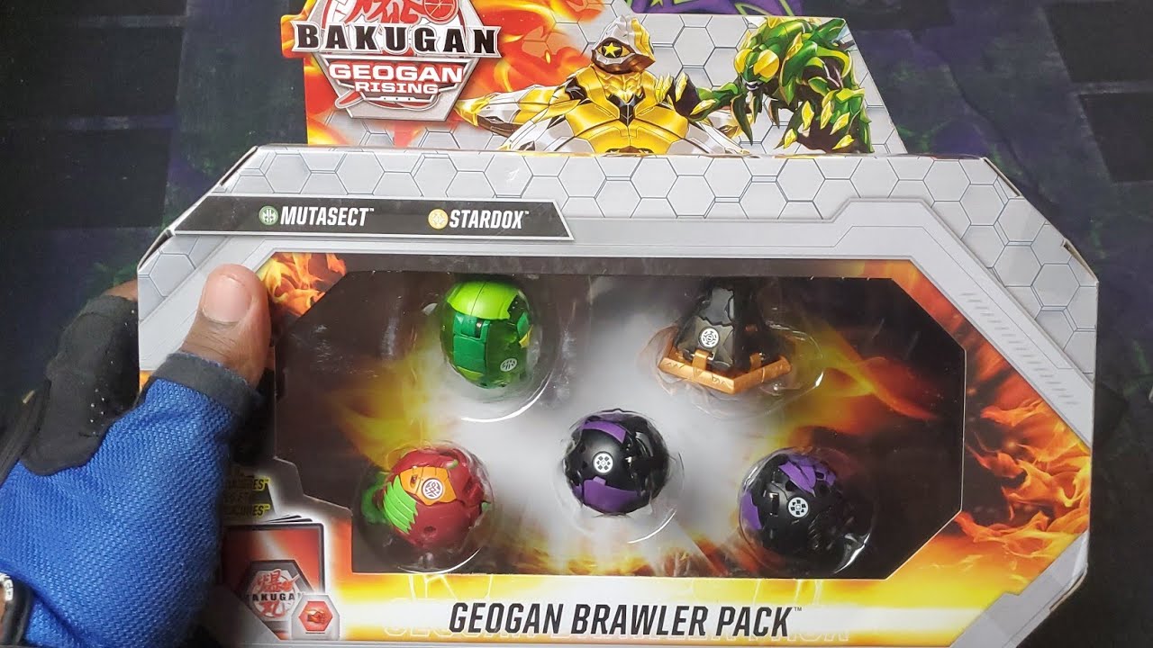 НОВЫЙ НАБОР BAKUGAN GEOGAN RISING MUTASECT STARDOX GEOGAN Brawler РАСПАКОВКА!